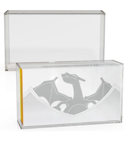 Amazon.co.jp: PKMN リザードン UPC ボックス アクリルケース、Mega